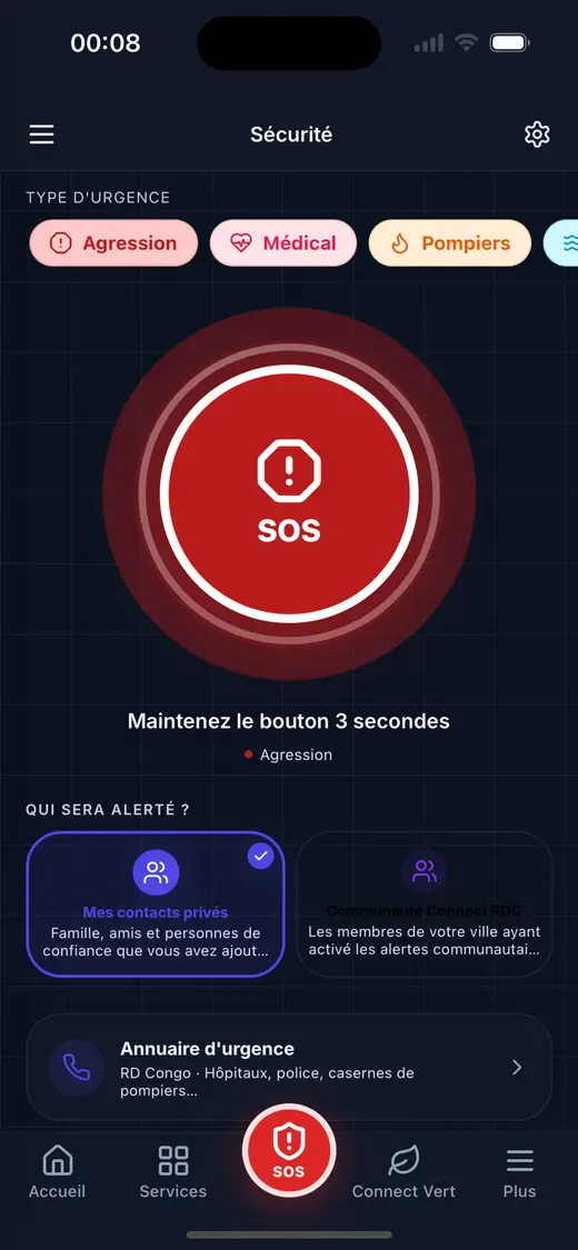 SOS (mode ya molili)